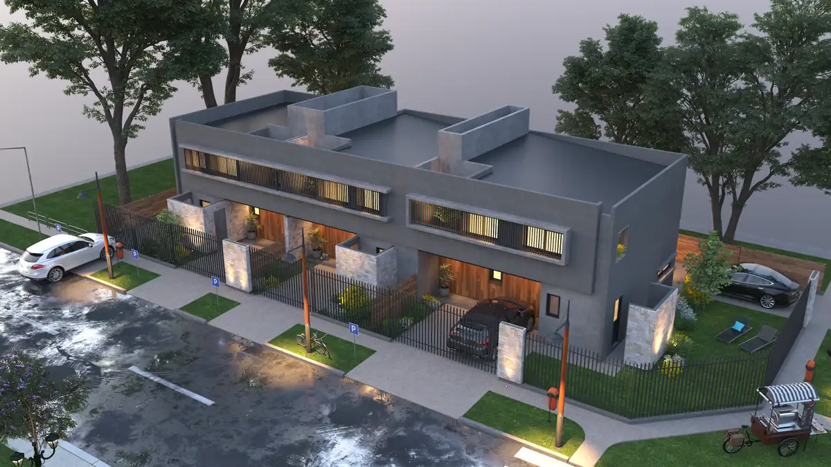 Render de Dúplex San Lorenzo