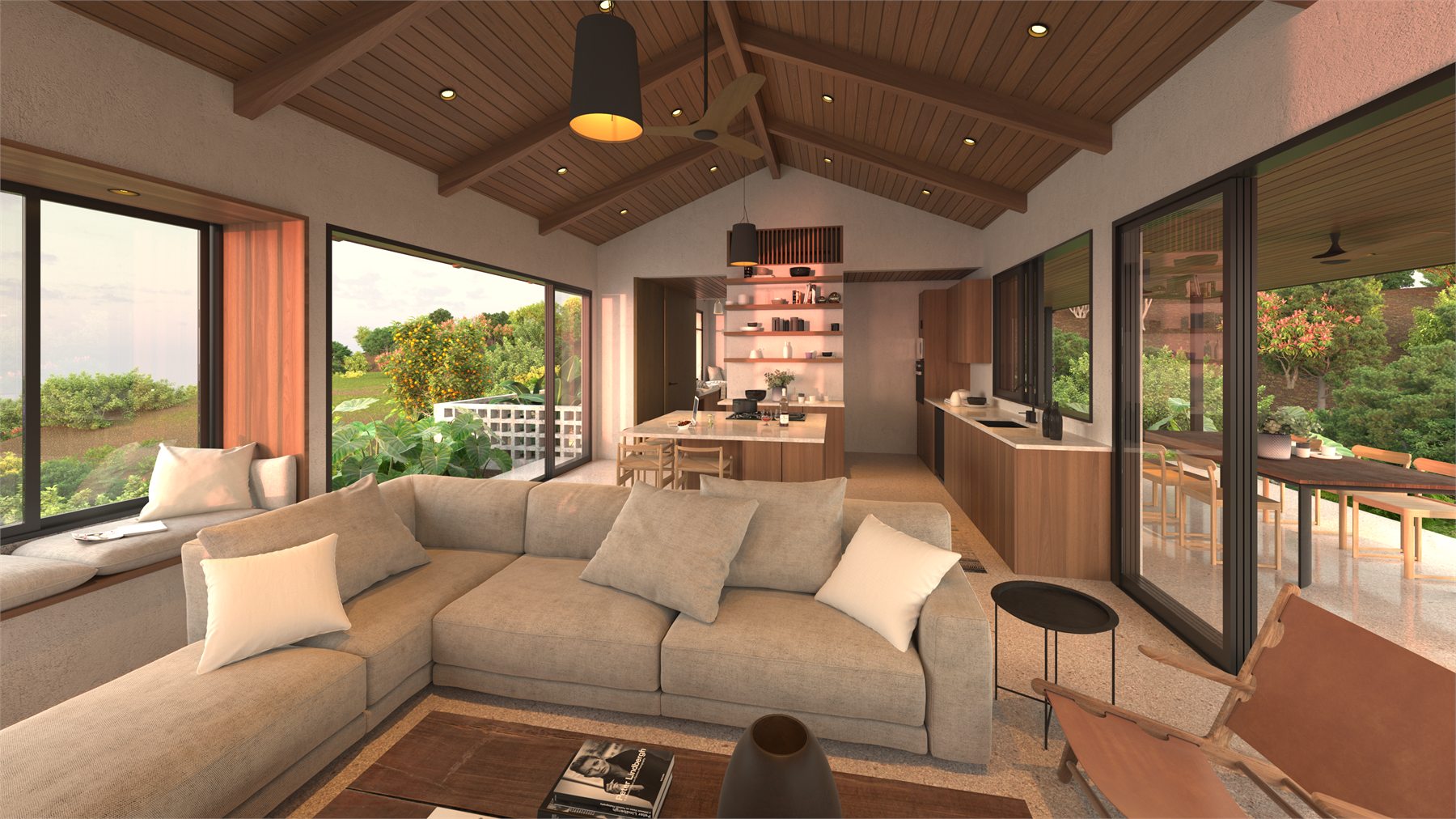 Casa Dina, Interior