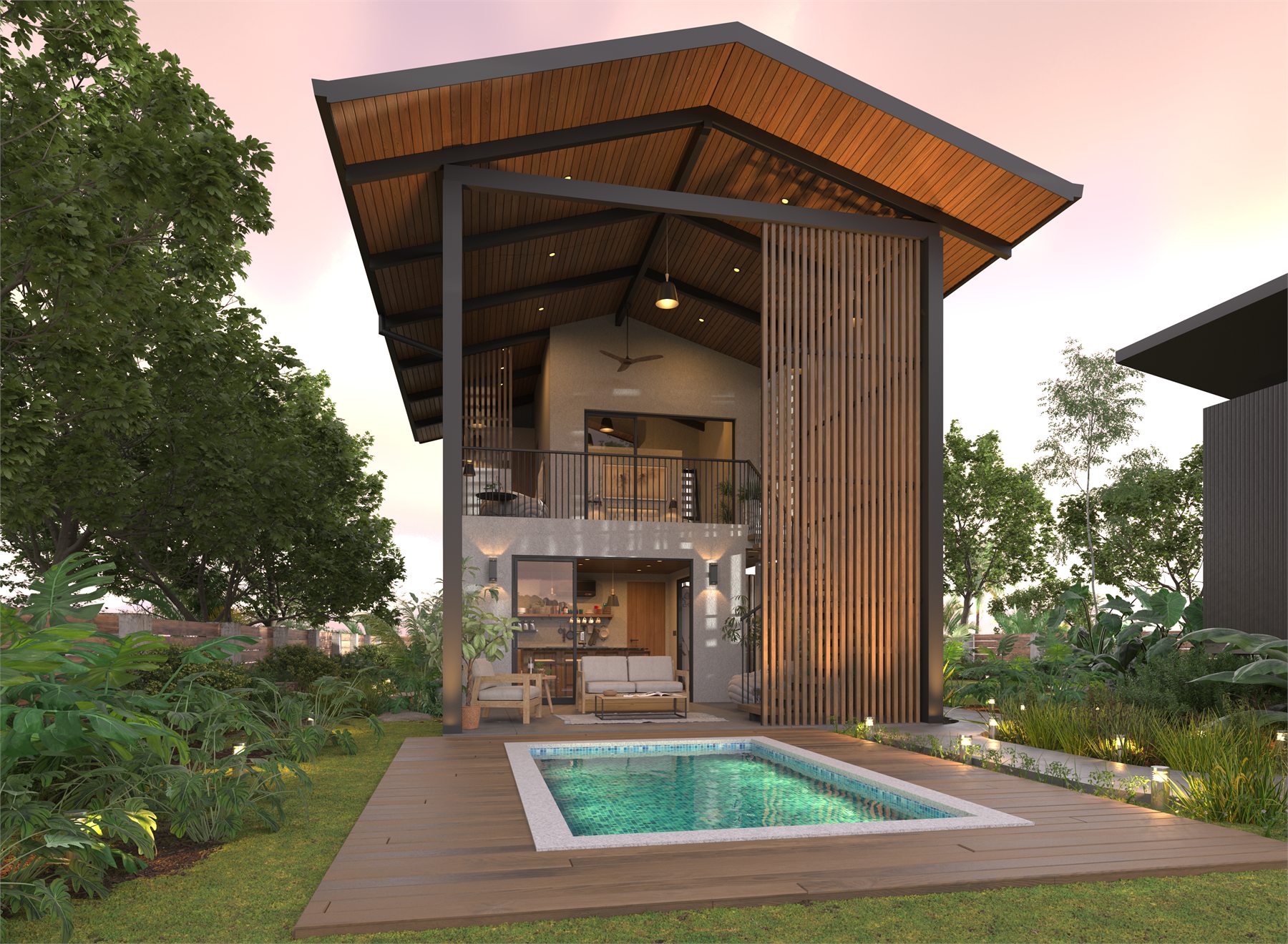 Casa SM, Exterior