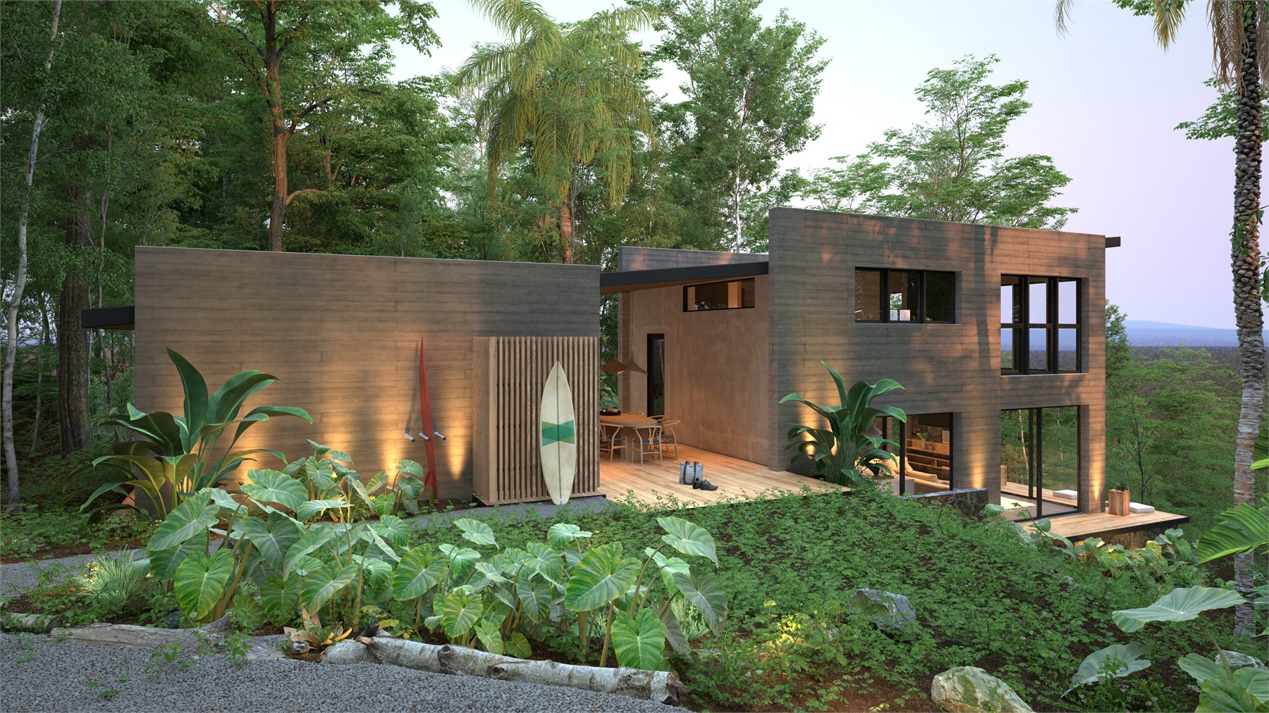 Casita Besto, Exterior